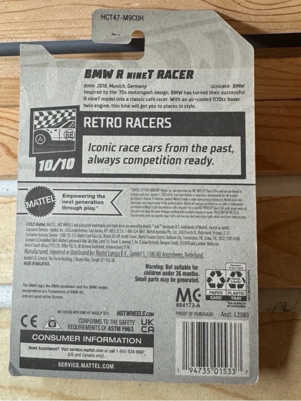 Hot Wheels Racing F1 & Motorcycles Diecast Car 1:64 Scale Unopened New Lot (7) - Picture 13 of 13